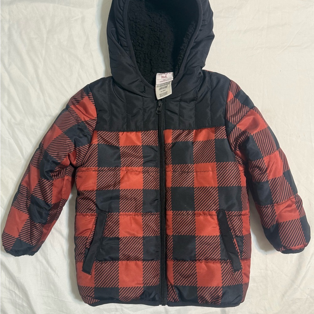 Ricky's Ltd. 3T Kids Jacket - Black with Red Logo Tag